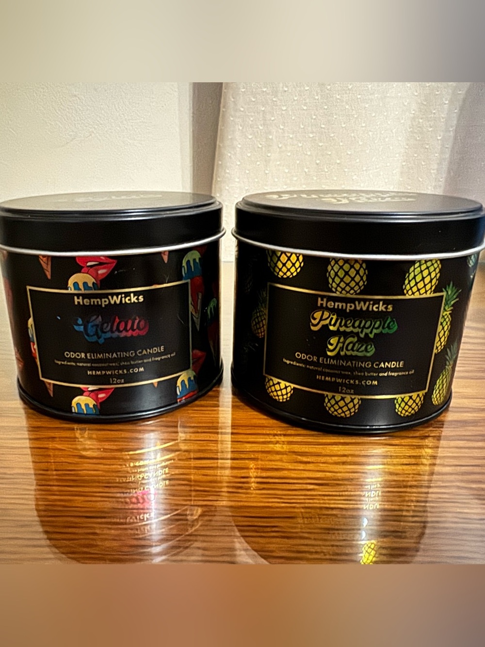 Woodwick Odor Eliminating Candle - reusable tin